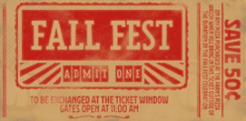 Fall Fest Admit One